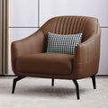 Scandinavian light luxury single sofa chair living room home bedroom leisure chair designer fabric sofa lazy small household